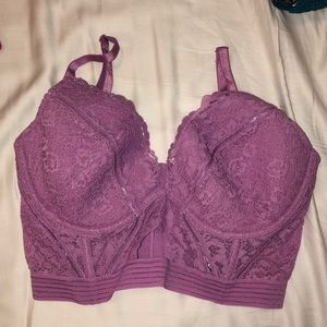 Victoria Secret Half Corset Pink Lavender